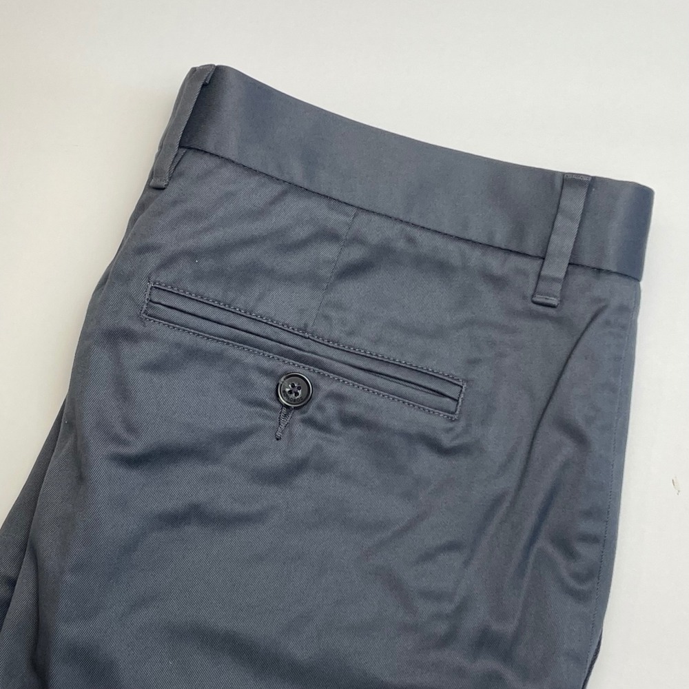 Bonobos Weekday Warrior Pants Mens 33x28 Tailored Fit Chino Charcoal Gray NWOT
